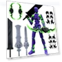 3D-Printed Titan Robot Mobile Doll Set — Collectible Statues, Winnerer Saturn