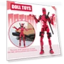 3D Printed Titan Robot Mobile Doll Set — Collectible Statues, amydeal