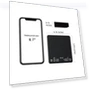 Espresso Coffee Kitchen Scale with Smart Timer — Weight Management Tools, Build My Home