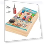 LED Busy Board Wooden Sensory Toy — Infant & Early Childhood Playthings, Sewing
