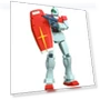 Mobile Suit Gundam RGM-79 GM Figure — Gaming Figures, Bandai