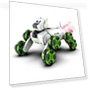 Radio-controlled Robot Dog Toy — Interactive Figures & Robots, RC-HCQL
