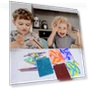 Sensory Activity Board — Blocks, Superman Joe