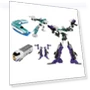 Shinkansen Transformation Robot Shinkalion Z H5 Hokuto Set — , TAKARA TOMY