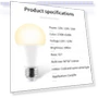 Smart LED Light Bulb — LED, Build My Home