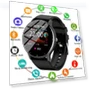 Smart Watch with Heart Rate Monitor — Smartwatches, ElectronicsHome