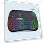 Wireless Rechargeable Keyboard with Backlight and Touchpad — Keyboards, Bellatrix
