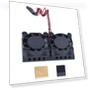 Cooling Fan with Heat Sink — Electronic Cooling Fans, Canaryy-duoqiao