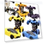 Deformation Car Toy with One Key — Miniature Vehicles, Kvvdi