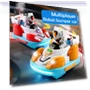 Remote Control Toy Cars Set with Light Spray and Music Battle — Interactive Figures & Robots, Play with You