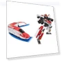 Shinkansen Shinkalion Z E6 Komachi Red Transformer Robot — , MIYAKO