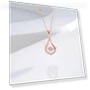 Silver Water Drop Smart Necklace — , Gentle clothing world