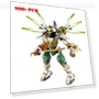 Technical Lloyd Titan Mechanical Warrior Robot Building Blocks — Construction Kits, DURUOB