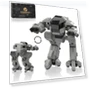 Warrior Robot Building Blocks Set — Construction Kits, Focus on toys