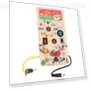 Wooden Light Switch Board with 8 LED Switches — Interactive Learning Devices, TOMTOP JMS