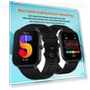 Smart Watch with Bluetooth Calling and Health Monitoring — Smartwatches, Tiktop2