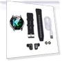 Ultra-thin Metal Smartwatch with Flip Cover for Headphones — Wearable Accessories, DIYelecs