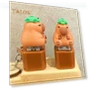 Capybara Fidget Keychain Keyboard — Stress Relievers, Vogue Wardrobe