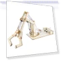 Hydraulic Robotic Arm Wooden Assembly Kit — Construction Kits, Japan Zen Mall