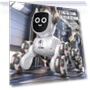 Intelligent Voice Control Eight-Wheel Stunt Robot Dog — Interactive Figures & Robots, Plastic Toys