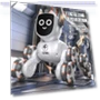 Intelligent Voice Control Eight-Wheel Trick Robot Dog — Interactive Figures & Robots, Plastic Toys
