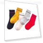 Moisture Mesh Socks Set of 5 — , nicoJAPAN