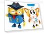 Pikachin Robot Spy Owl — Interactive Animal Companions, Bandai