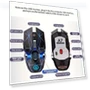 Wireless Silent Gaming Mouse with RGB Lighting — Mouse Pads, Uav parts center