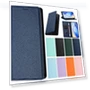 Leather Case with Automatic Card Slot Closure — Flip Cases, huhong718