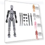 Multi-Joint Mobile Robot 3D Printed Model — Display Stands, Blackrose