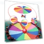 Rainbow Beach Parachute Umbrella — Beach Balls, Closet of Beauty