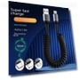 Fast Charging Cable with Spring Retractable Mount — Cables, Home of smartphone & tablet accessories