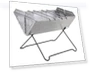 Grill Fire Pit with V-Shaped Smart Grill — , CAPTAIN STAG