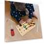 Montessori Wooden Busy Board — Infant & Early Childhood Playthings, Topmartbuy