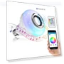 Smart Bluetooth RGB LED Lamp with Remote Control — LED, popmall