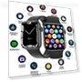Smart Watch Series 7 8 Phone Call Custom Watch Face Sport — Smartwatches, Tiktop2