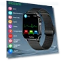 Smart Watch with ECG, PPG, Blood Pressure, and Temperature Monitoring — Smartwatches, SACOSDING