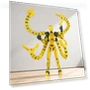 3D Printed Robot Figure with Accessories — Collectible Statues, Caracce