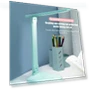 Foldable LED Desk Lamp with Touch Brightness Control — Study & Desk Lighting, HOME-Auto-001