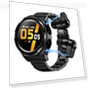 Smart Watch with Bluetooth Earbuds — Wearable Accessories, Rainbuvvy