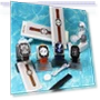 Smartwatch with Curved 3D Display and Sport Leather Strap — Smartwatches, Best Electronics