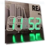 3D Glowing Digital Desk Clock — Clocks, Stone Home