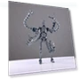 3D Printed Robot Figure with Accessories — Collectible Statues, Live City Fashion Home Decor