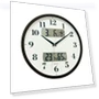 Wall Clock with Temperature and Humidity Display — Clocks, Formia