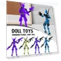 3D Printed Titan Robot Mobile Doll Set — Dolls & Figures, Ren Sexy Toy