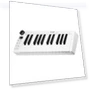 MIDI Keyboard with Battery — Portable Keyboards, MIYAKO DENKI