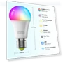Smart WiFi LED RGB Lamp — LED, HOME-Auto-001