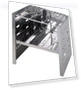 Barbecue Fire Stand Foldable Grill — , CAPTAIN STAG