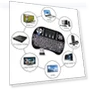 Mini Wireless Keyboard with Touchpad — Keyboards, KYUSHUAD
