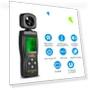 Mini Anemometer LCD Digital Wind Speed Meter — Wind Speed Gauges, Kkmoon
